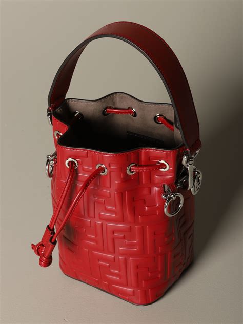 fendi bucket bag red|Fendi bucket bag price.